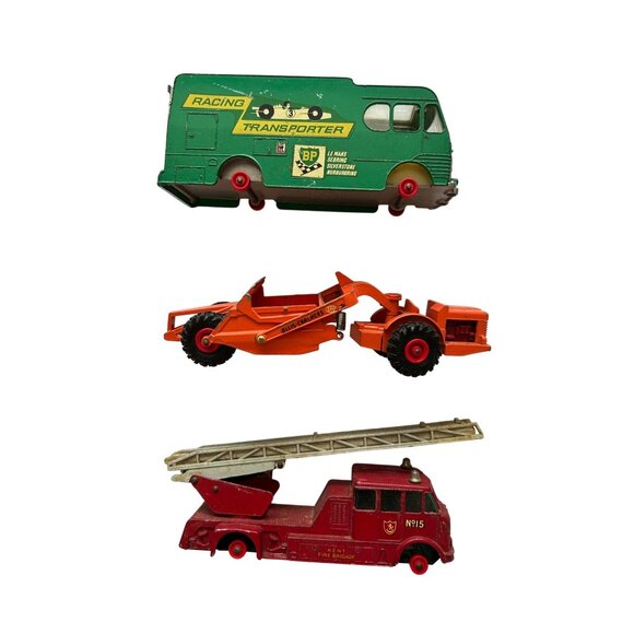 Vintage Lot of 3 Matchbox Diecast Vehicles Made In England By Lesney - Picture 1 of 12
